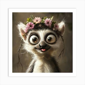 Cute Raccoon 1 Póster