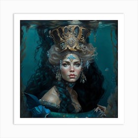 Mermaid 6 Art Print