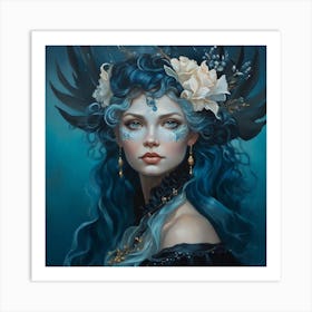 Ocean Tide Fairy Art Print