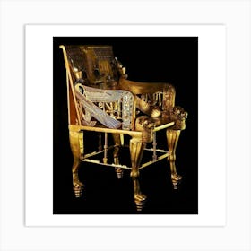 Egyptian Throne 4 Art Print