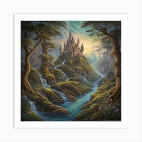 Fairytale Castle Art Print