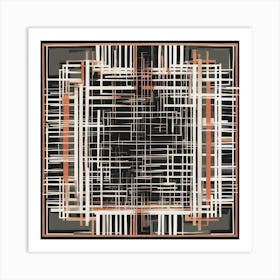 Abstract Squares 1 Art Print