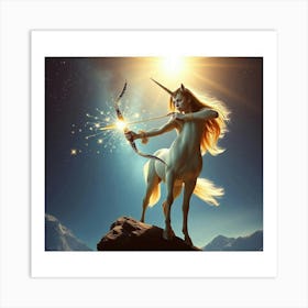 Unicorn Archer 3 Art Print