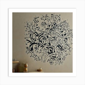 Flower Wall Decal Art Print