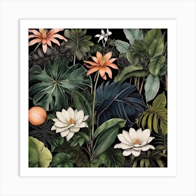 Tropical Jungle 2 Art Print