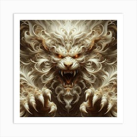 Demon 5 Art Print