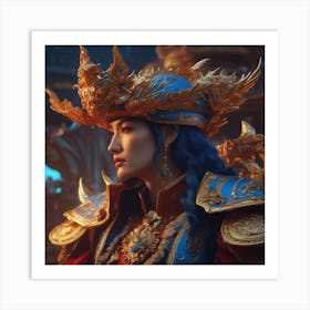 Chinese Empress 2 Art Print