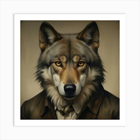 Mr. Wolf 1 Art Print