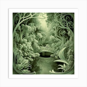 Fairytale Forest 3 Art Print