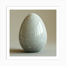 Easter Egg Art Print