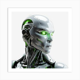 Cyborg Art Print