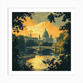 St Paul'S Cathedral Art Art Print