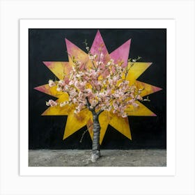 Cherry Blossom Tree 1 Art Print