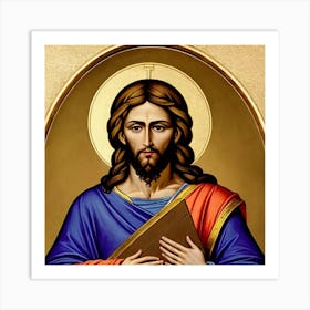 Jesus Christ 4 Art Print