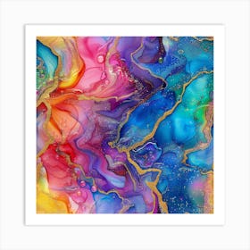 Abstract Painting 7 Art Print