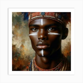 African Man 2 Art Print