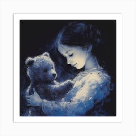 Teddy Bear 4 Art Print