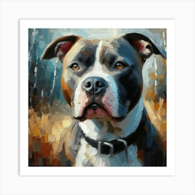 Pit Terrier Art Print