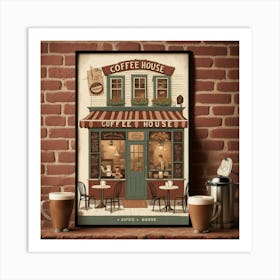 Coffee House Art Print