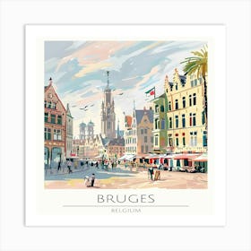 Bruges Art Print