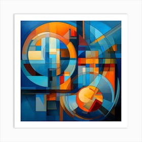 Abstract Painting 255 Art Print