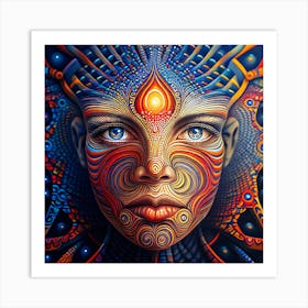 Psychedelic Art 2 Art Print