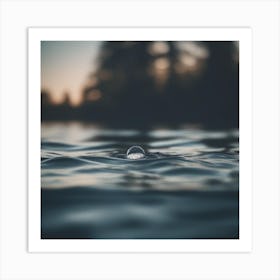 Into The Water Art Print