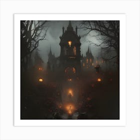 Dark Palace Art Print