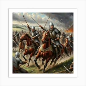 Battle Of St John'S Art Print