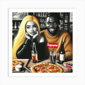 Supreme Couple 20 Art Print