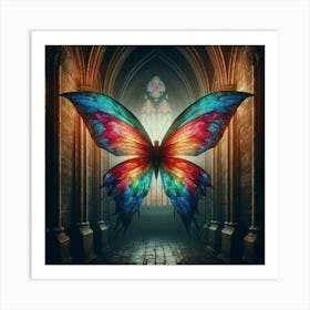 Colorful Butterfly 155 Art Print