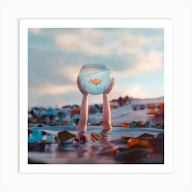 Goldfish Bowl Art Print