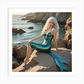 Mermaid 26 Art Print