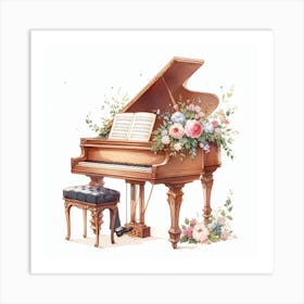 Grand piano 2 Art Print