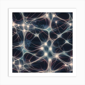 Neural Network 8 Art Print