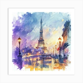 Paris Eiffel Tower 28 Art Print