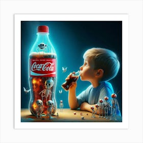 Nano Cola 2 Art Print