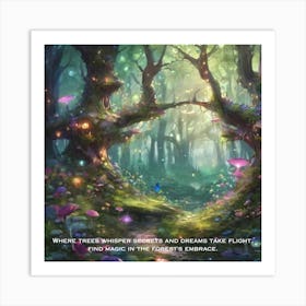 Fairy Forest Art Print