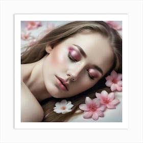 Sakura Beauty Art Print