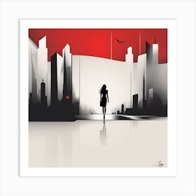 Cityscape Art Print