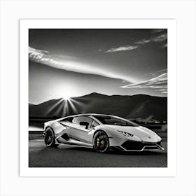 Lamborghini 34 Art Print