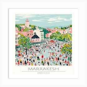 Marrakech Art Print