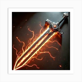 Plasma Sword Converted Art Print