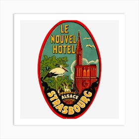 Le Nouvel Hotel Art Print