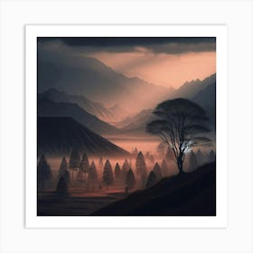 Landscape - Landscape Stock Videos & Royalty-Free Footage 9 Art Print