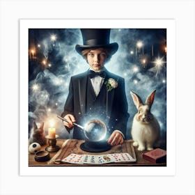 Magician Art Print