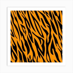 Tiger Stripes Art Print