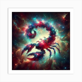 Scorpio Nebula #4 Art Print