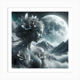 Ethereal Beauty 4 Art Print