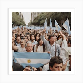 An Argentinian Protest Art Print